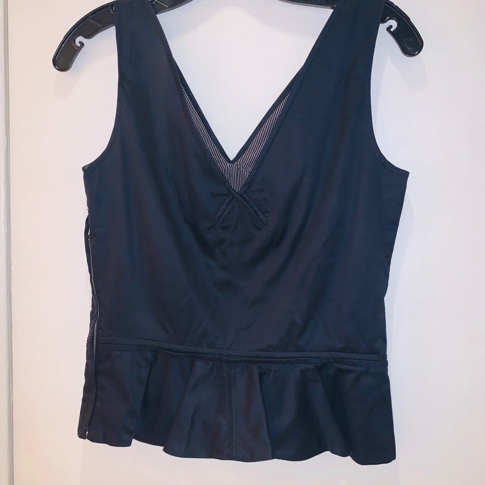 Marc by Marc Jacobs Black Sleeveless Top. Size 6